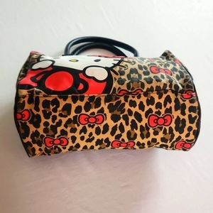 Hello Kitty | Bags | Hello Kitty Loungefly Leopard Print Duffle Bag ...